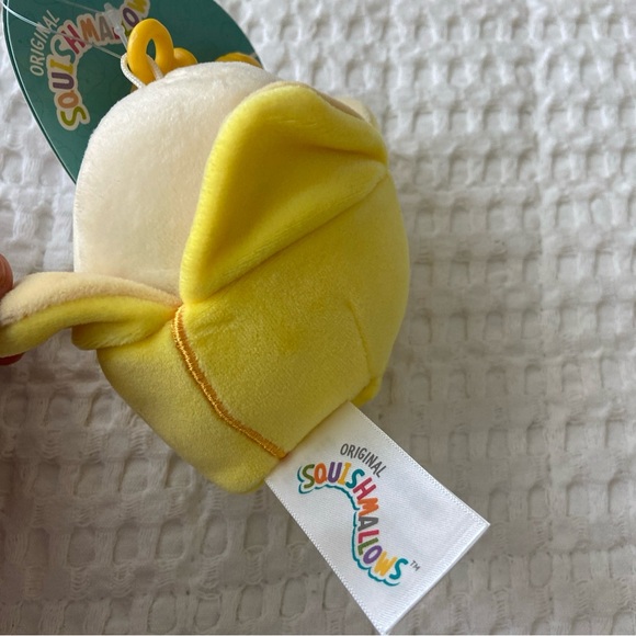 Squishmallows Junie the Banana clip keychain NWT HTF!! - Picture 3 of 3